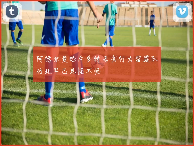阿德尔曼怒斥多特恶劣行为雷霆队对此早已见怪不怪